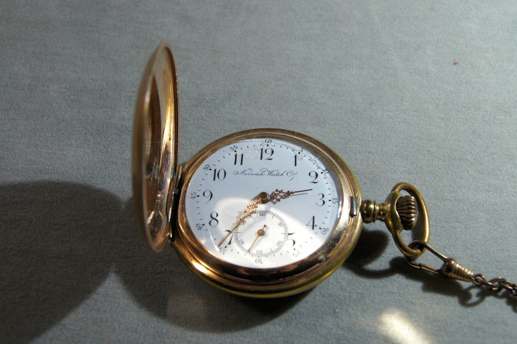 Orologi: Messing-Savonette Norwich Watch Company – Usato da Geroldswil venduto da ARTEFACTO 7