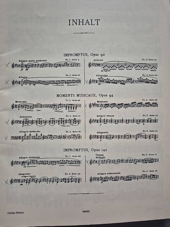 Libri: Klaviernoten- Schubert – Usato da Niederhasli venduto da mybluefish 3