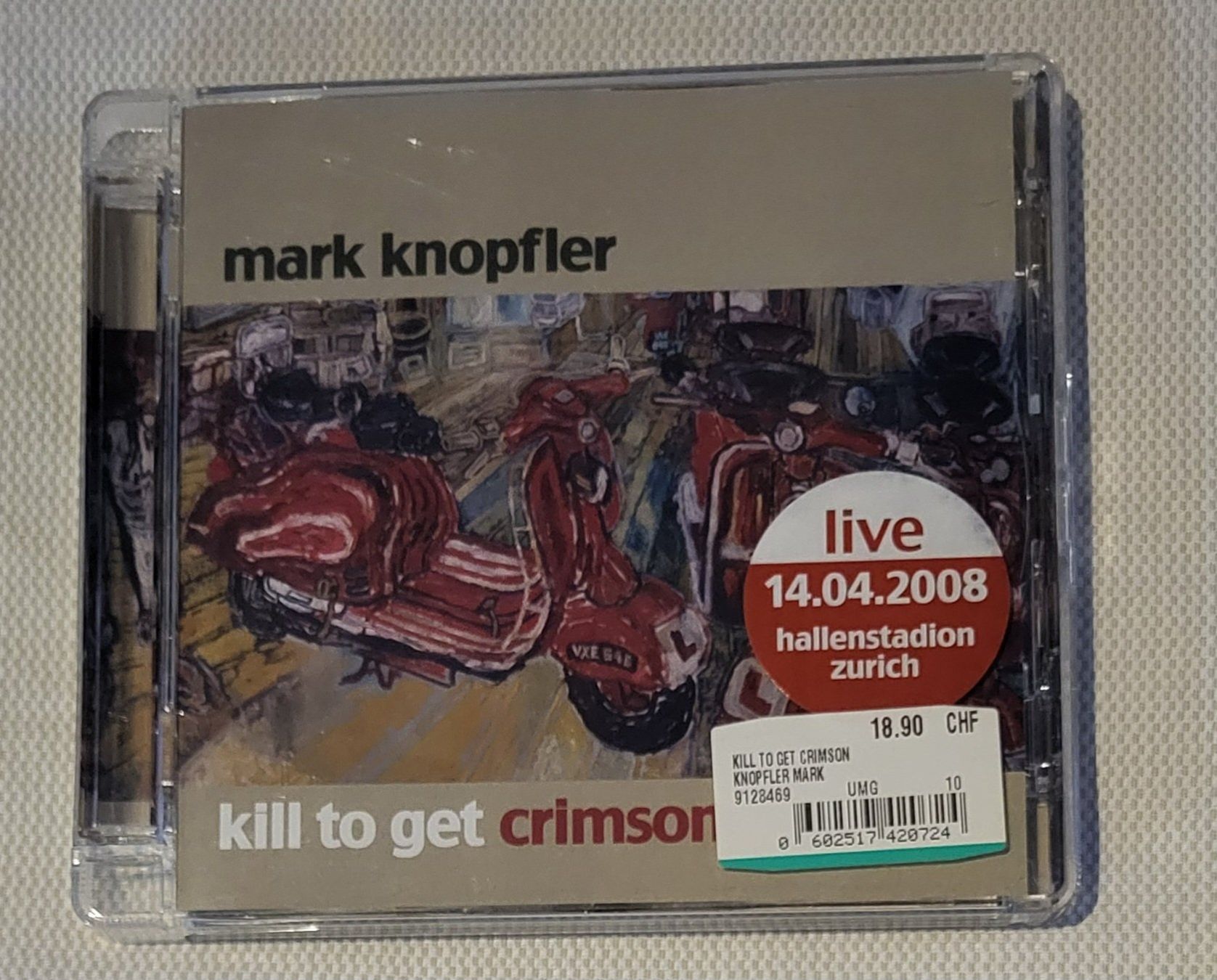 CD: Mark knopfler - Kill to get crimson – Usato da Villars-sur-glane venduto da Epsilonhike