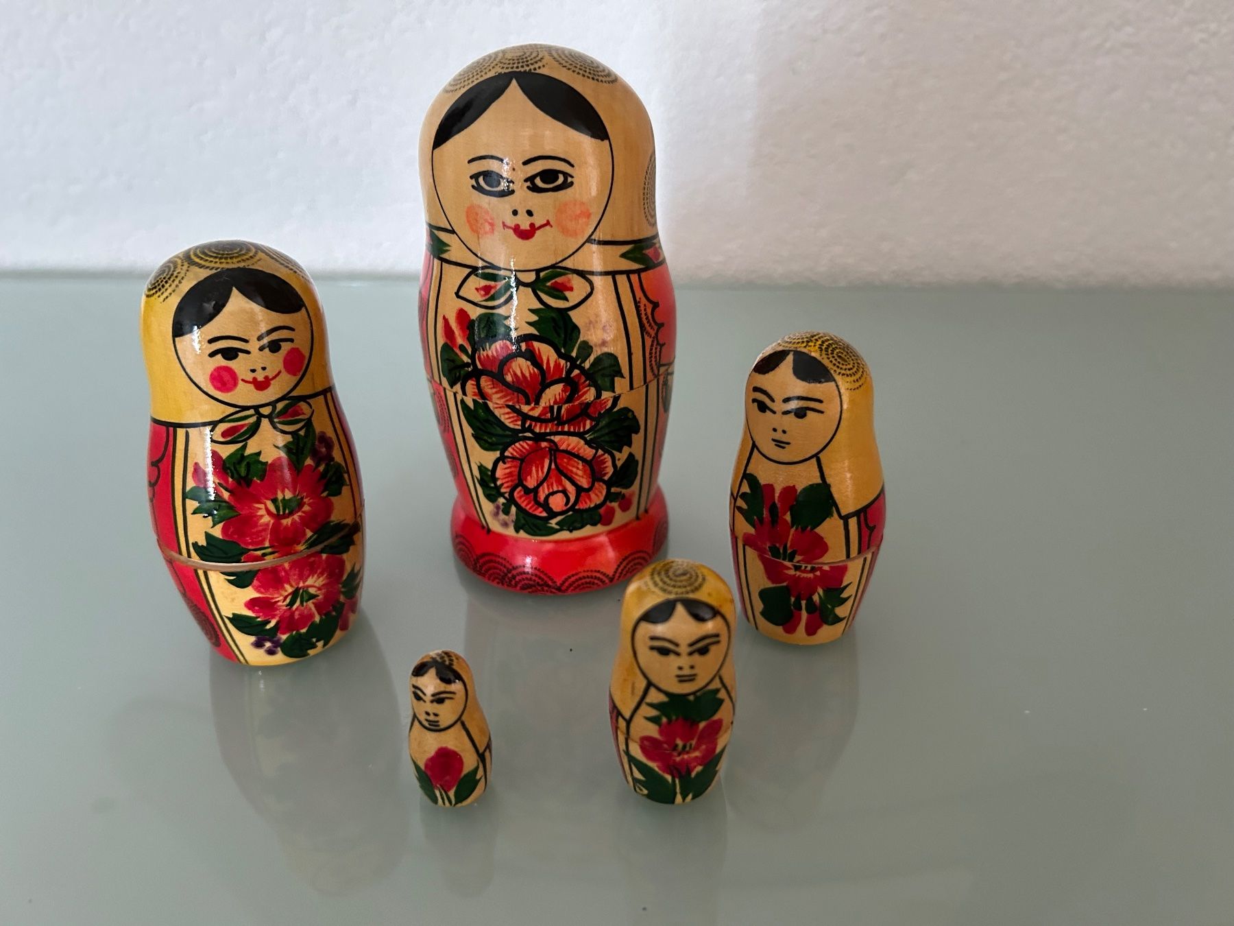Statuette: Babuschka, 5-teilig – Usato da Eschenz venduto da glaro14