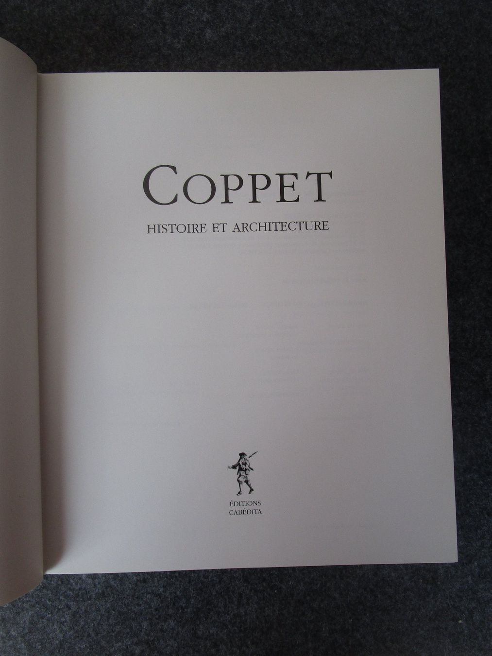 Bücher: Coppet: histoire et architecture – Gebraucht aus Lausanne von Desevery 1
