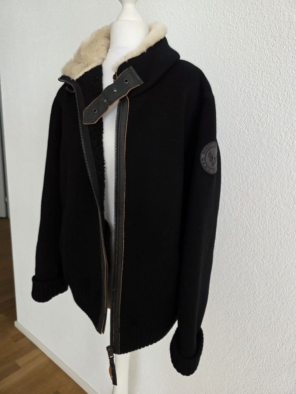 Schott Giacche: Schott NYC Übergangsjacke, Gr. L, neuwertig – Nuovo (secondo la descrizione) da Kerns venduto da d_s_obwalden 1
