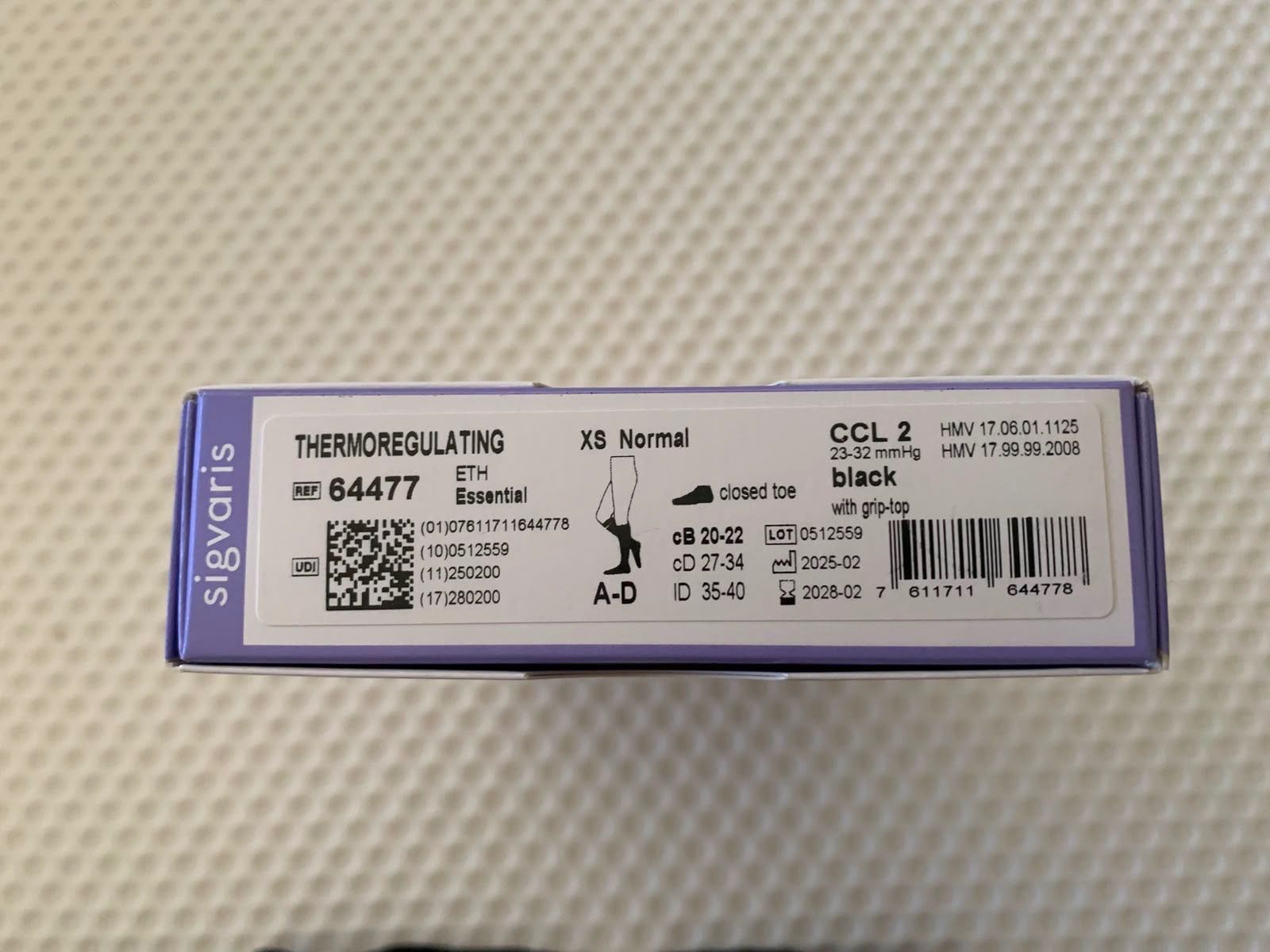Socken: Kompressionsstrümpfe von Sigvaris Grösse XS/normal – Gebraucht aus Winterthur von schnuregigeli 1