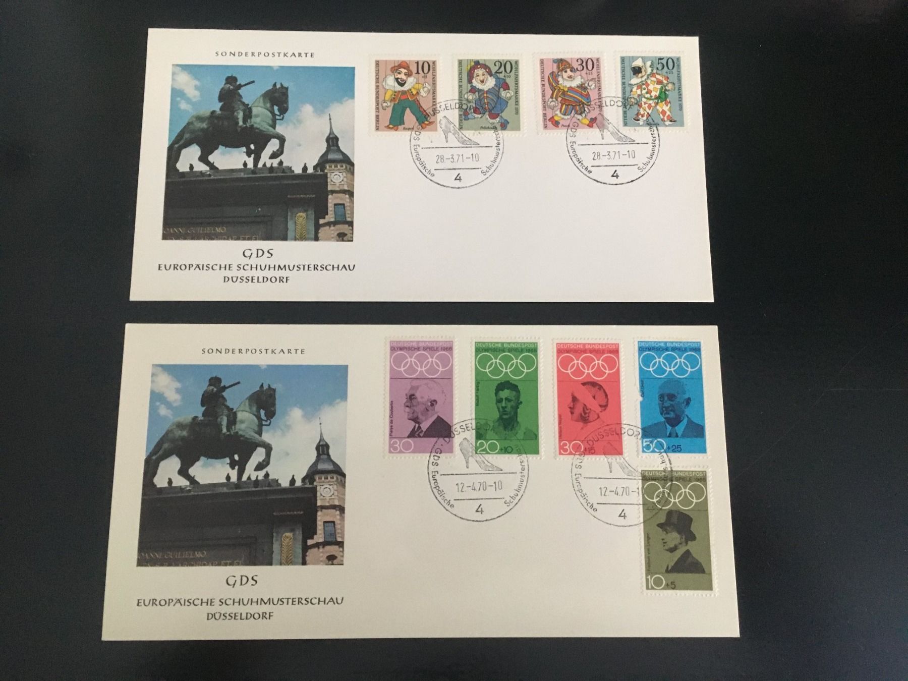Tutti i francobolli: 9x FDC Karten / Düsseldorf / Speziel Selten – Usato da Grand-Lancy venduto da Dany1973 2