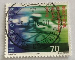 CH Briefmarken gestempel   