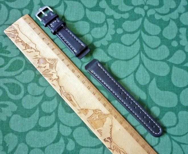 Montres: WEGNER - Leder Uhren Armband  20mm – D'occasion à Adliswil par di_hans 6