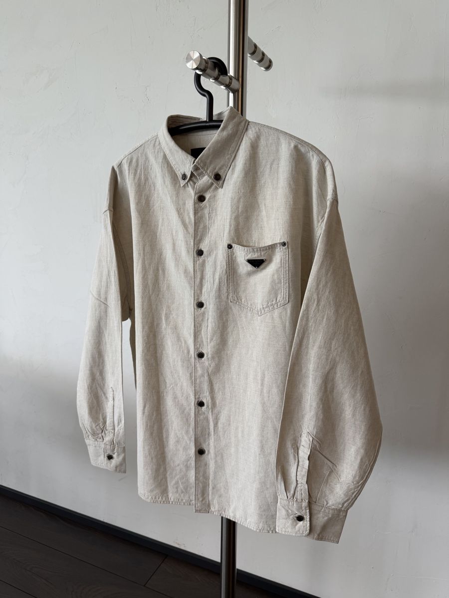 Prada Chemises: Prada Hemd Size L neu mit Etikett – Neuf avec emballage d'origine à Inwil par rogerbrown 1