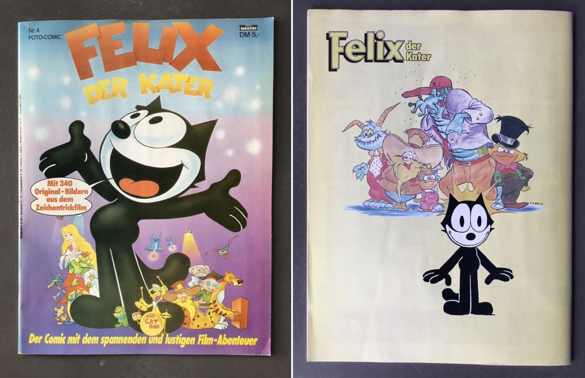Fumetti: FELIX der Kater | Comic Heft Nr. 4 - 1989 – Usato da Eggersriet venduto da Wiese61