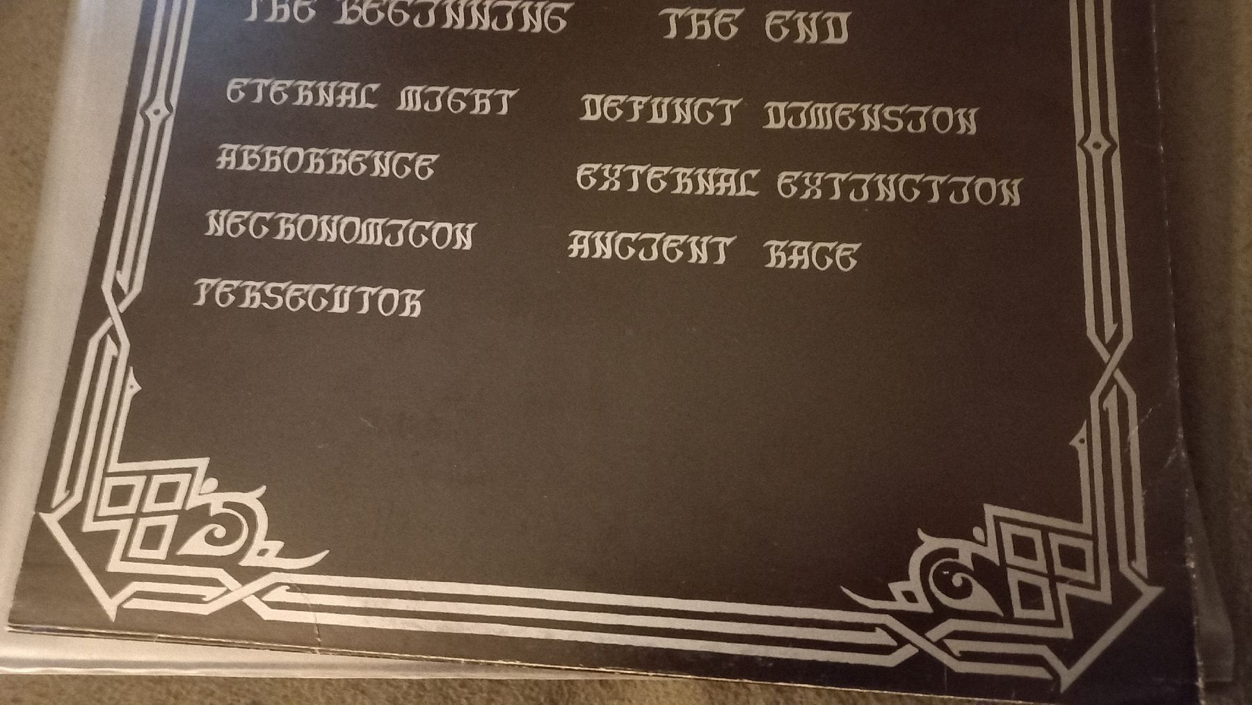 Schallplatten: Imperator - The Time Before Time LP Vinyl DEATH Metal – Gebraucht aus Olten von Donatello1984 5