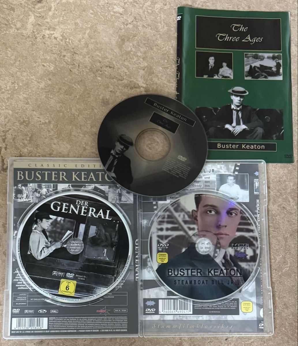Tutti i DVDs: DER GENERAL UND STEAMBOAT BILL JR. – Usato da Dietikon venduto da AndreaSch01 2