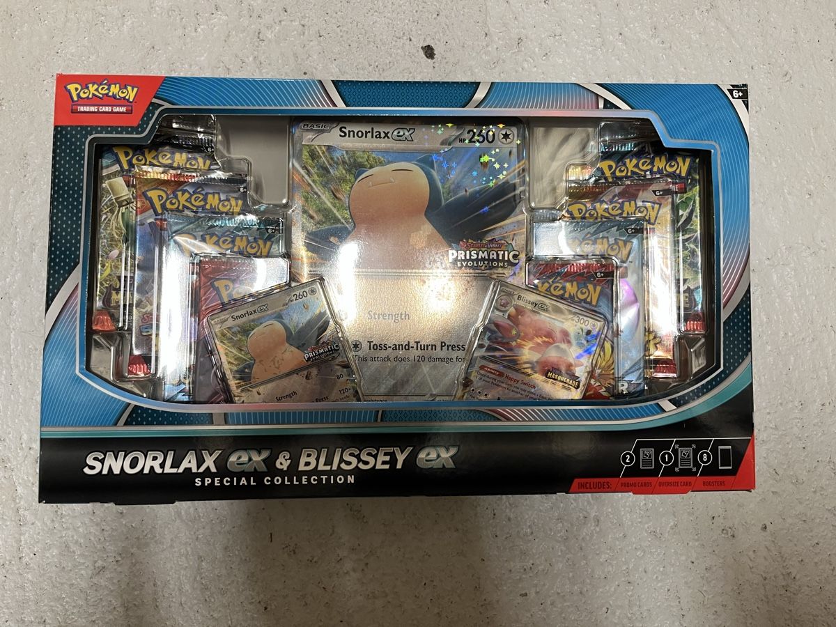 Pokémon Sammelbilder & Trading cards: Box set Snorlax ex and blissy ex - English – Neu und originalverpackt aus Lausanne von egr_rps2