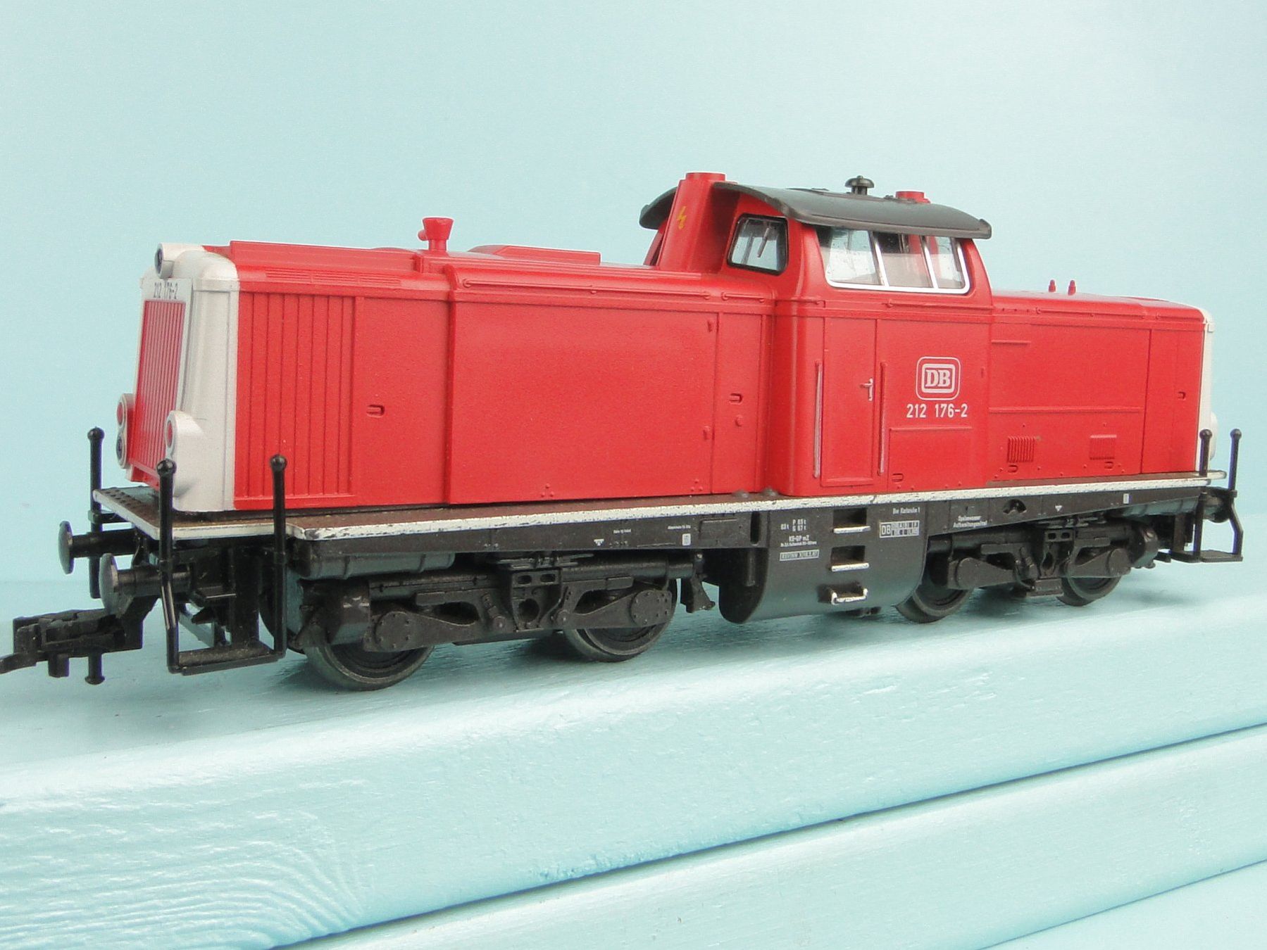 Fleischmann Modellini di ferrovie: Fleischmann BR 212, Kurzkupplung – Usato da Bülach venduto da cann11 4
