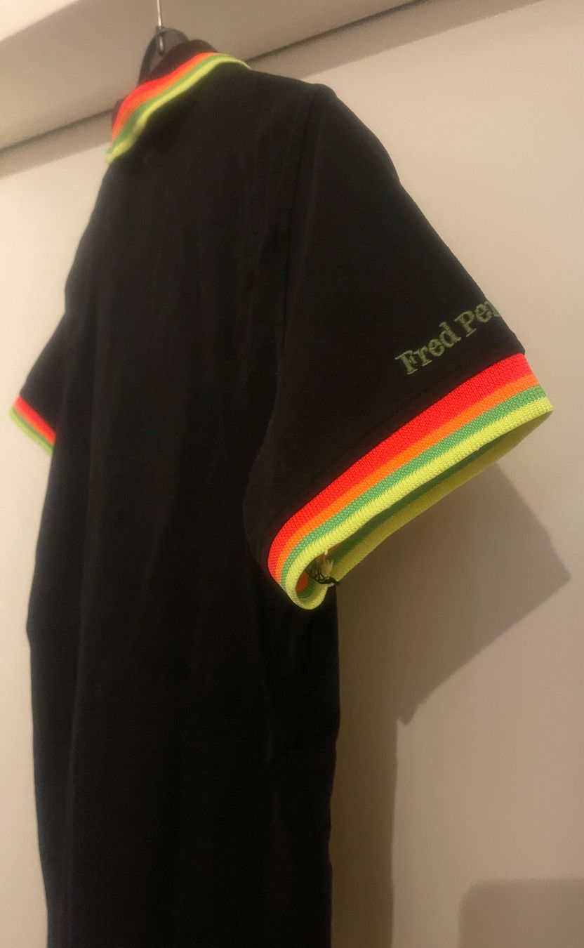 Fred Perry Magliette Polo: Poloshirt von Fred Perry, schwarz, Gr.S – Usato da Rothenburg venduto da jaap34 3