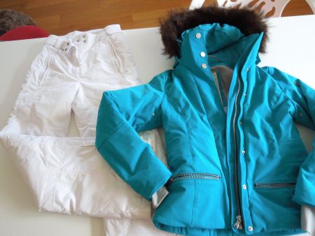 POIVRE BLANC Skihose weiss Traumstück Gr. 12-14y