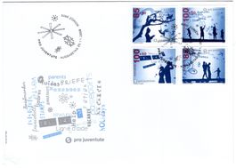 Pro Juventute Serie 2009 aus Bogen auf offiziellem FDC