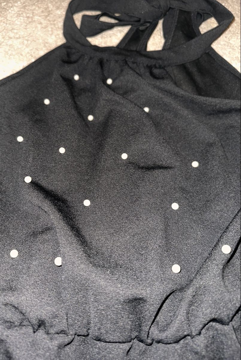 Tute: schwarzer Jumpsuit mit Perlen, Grösse L – Usato da Günsberg venduto da liv_2n8w 1