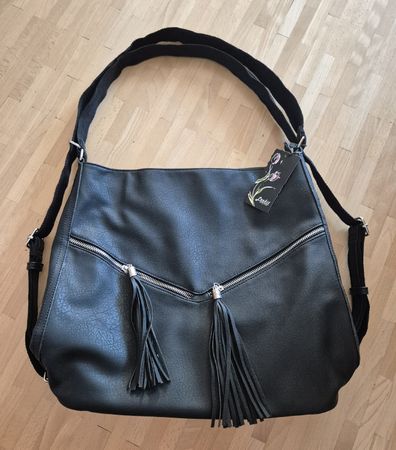 Handtasche & Rucksack in Einem, Lookit, Schwarz, Neu