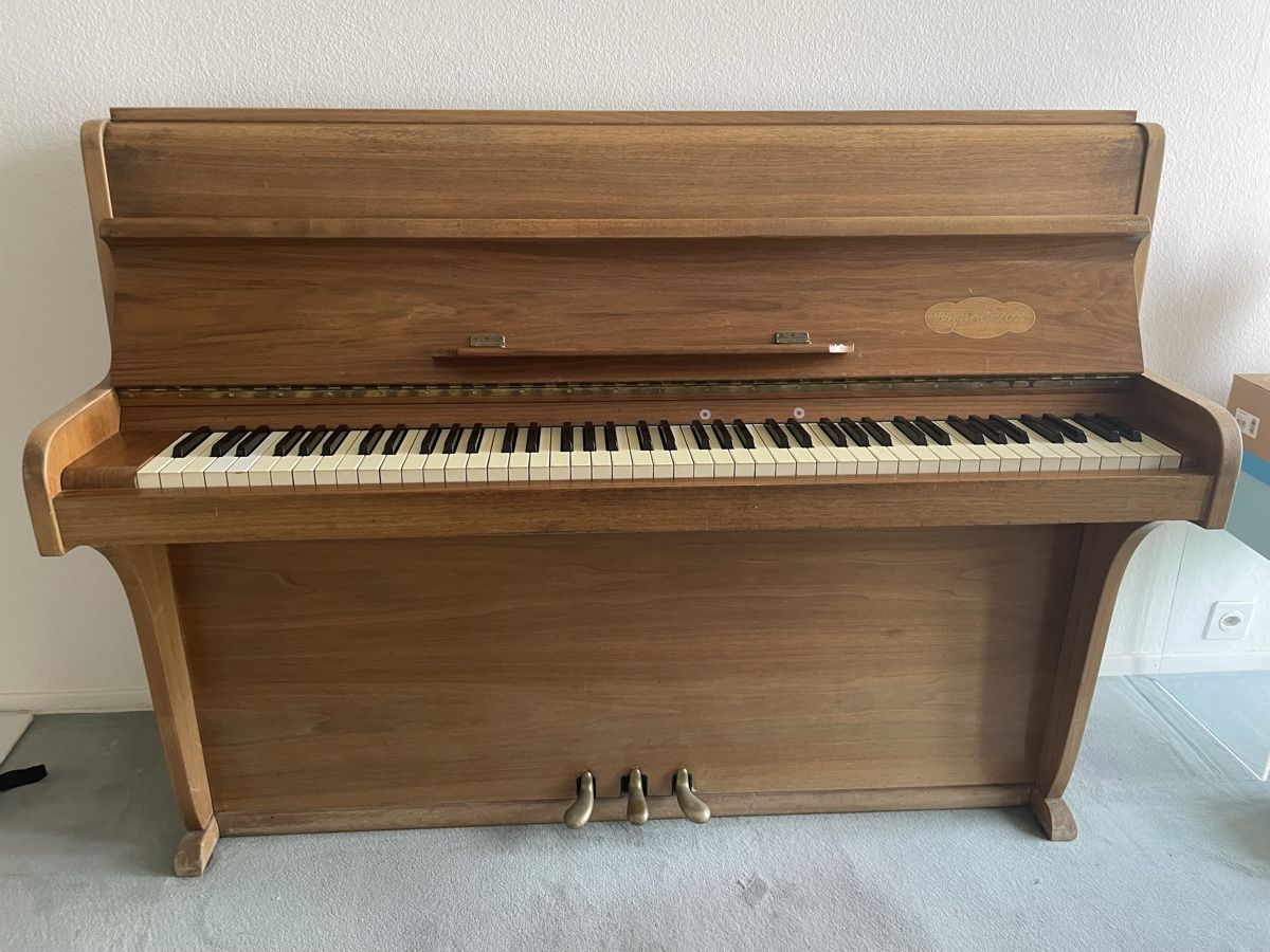 Burger & Jacobi Strumenti musicali: Piano (droit) – Usato da Tannay venduto da Lansing01
