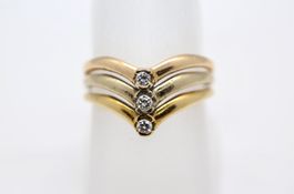 Goldring 18K Tricolor