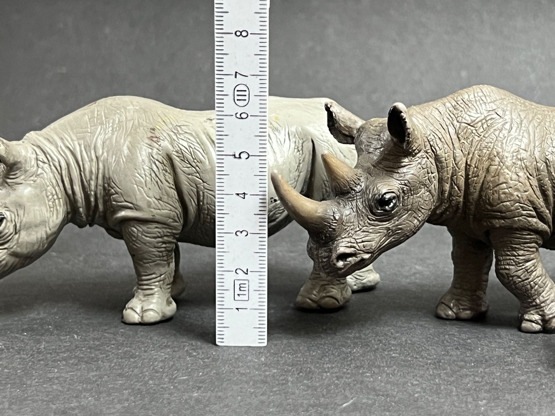 Schleich Statuette: Schleich Spitzmaulnashorn Nashorn Tier – Usato da Ennetbaden venduto da mapa05 1