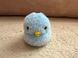 Kleiner Plüschvogel kann zwitschern 4-5 cm Spielzeug