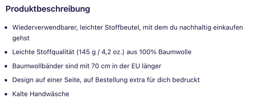 Borse: Stofftasche - Delfin - inkl. Versand – Nuovo e nell'imballaggio originale da Basel venduto da Kunterbunt12 3