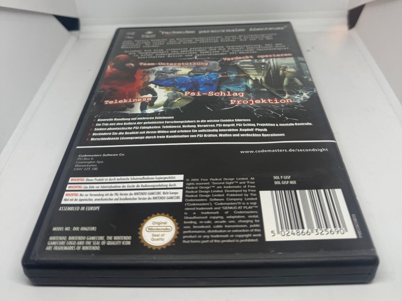 Nintendo Jeux: Second Sight Gamecube – D'occasion à Dietlikon par NESFEVER 1