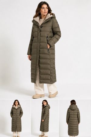 Khujo Wintermantel, Khaki, Gr. S, Top Zustand für den Winter