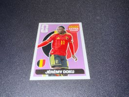Panini WM 2026 Sticker Jérémy Doku Extra Sticker (18)