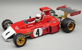 FERRARI 312 B3 (BROKE NOSE) #4 CANADA (with pilot )1/18 NEU