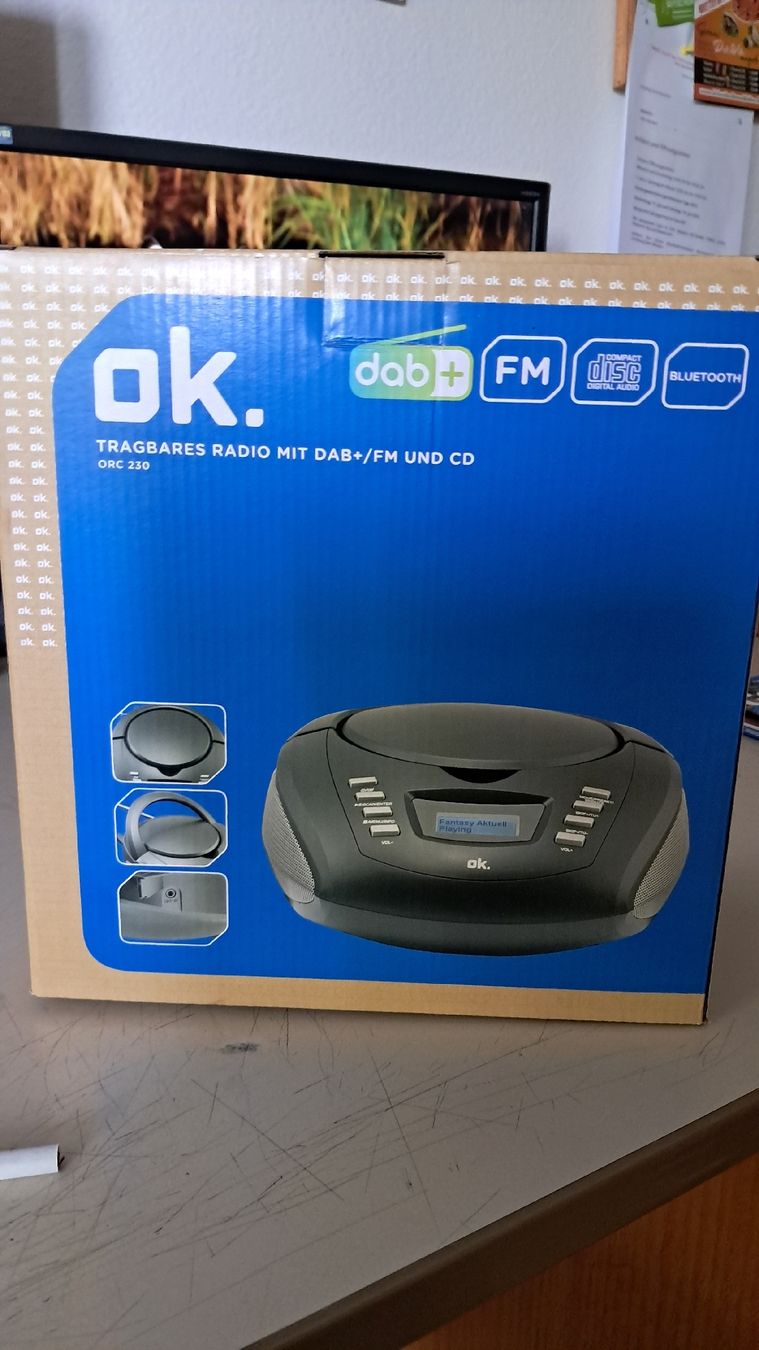Radios: radio mit dab cd  ukw – Neu und originalverpackt aus Oberentfelden von Caot10 3
