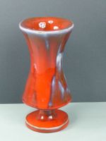 Studio Keramik Vase EK rot kelchförmig * 17 cm hoch