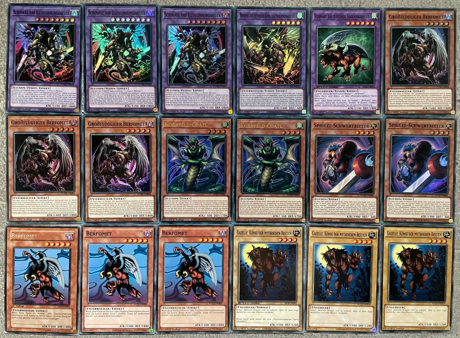 Yugioh Carte collezionabili: YuGiOh Schimera / Chimera Deck Set – Nuovo (secondo la descrizione) da Altstätten SG venduto da ChangeMaker 1
