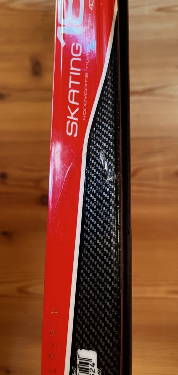 Rossignol Sci: Rossignol WCS-R S2 186 Skating mit Rottefella-Bindung – Usato da Stallikon venduto da goodmorning09 7