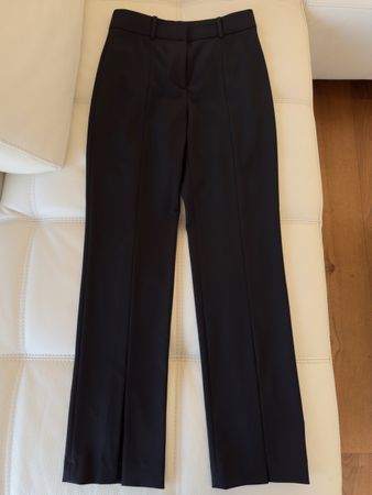 New Massimo Dutti Limited Edition Black Suit Trousers, XS/34