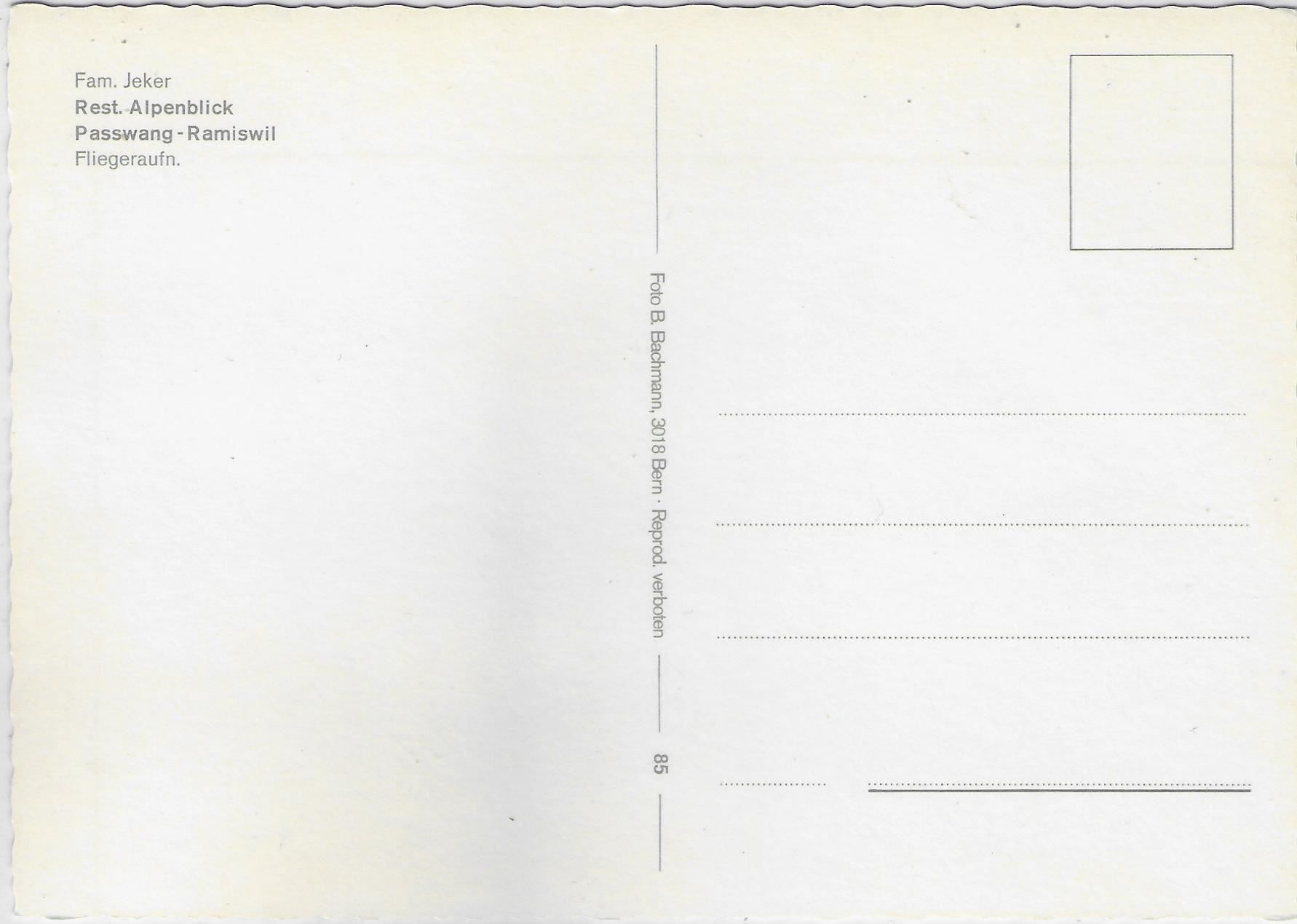 Cartoline postali: Flugaufnahme Restaurant Alpenblick am – Usato da Ettingen venduto da Kartenplanet 1