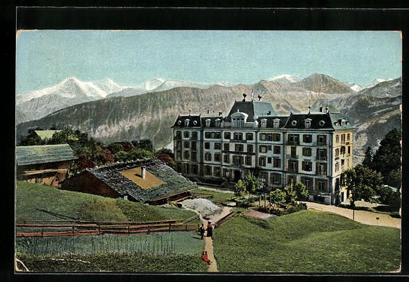 Ansichtskarten: AK Beatenberg, Hotel Kurhaus, 1906 – Gebraucht aus Berlin von bartko-reher