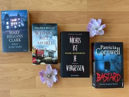 Mary Higgins Clark, Melinda Mullet, Wendy Walker, Patricia..