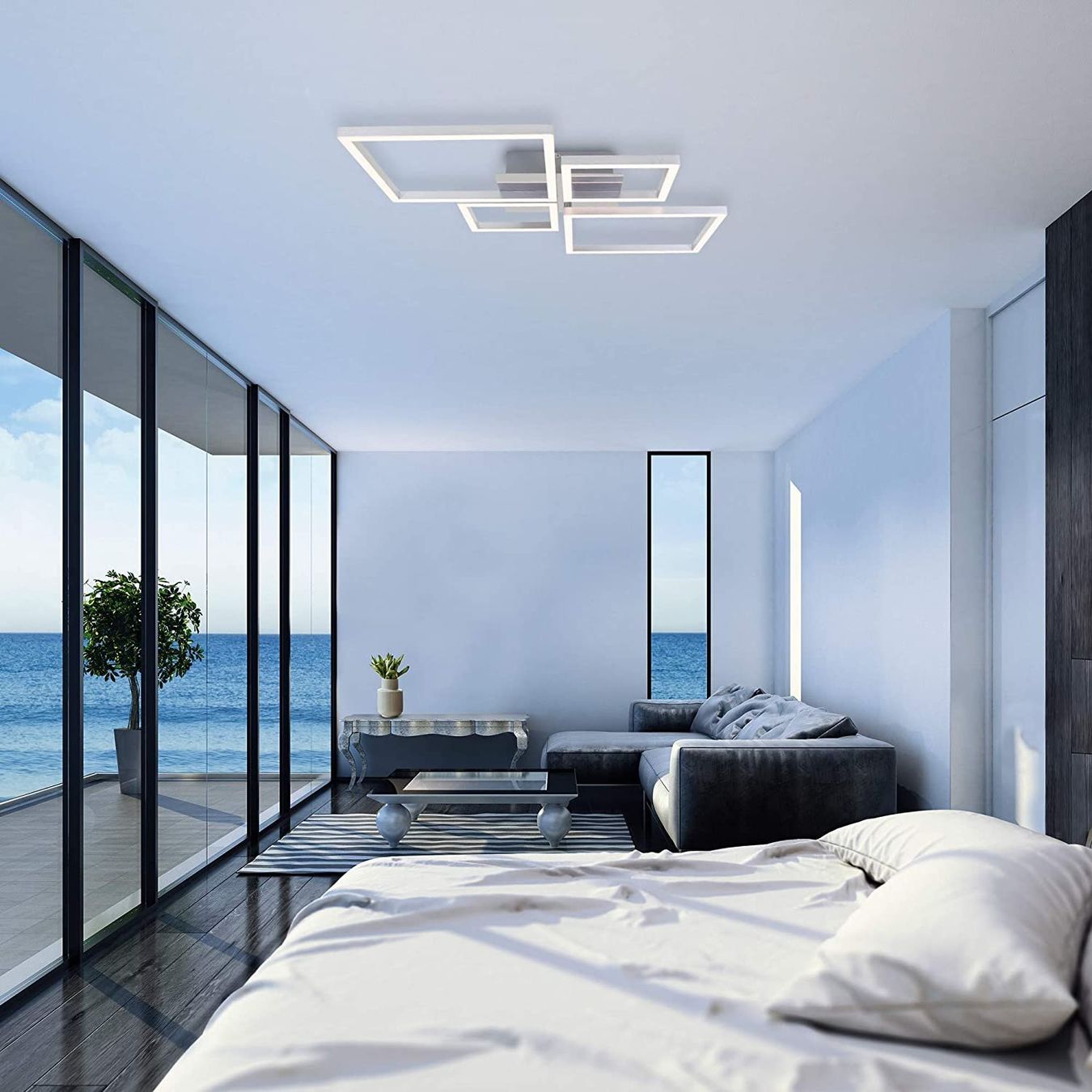 Lampadari & plafoniere: LED Deckenleuchte Deckenlampe Deckenstrahler 44W dimmbar – Nuovo e nell'imballaggio originale da Zürich venduto da NovaDen 2