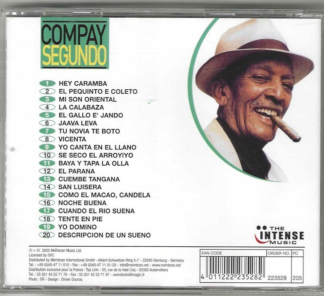 CDs: Compay Segundo – Hey Caramba – Gebraucht aus Genève von CDLPBookS 1