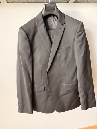 Herren Anzug schwarz, Sevensigns Grösse 46