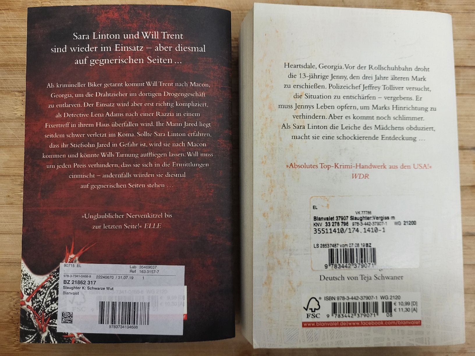 Libri: Karin Slaughter – Usato da Therwil venduto da Hexe13 1