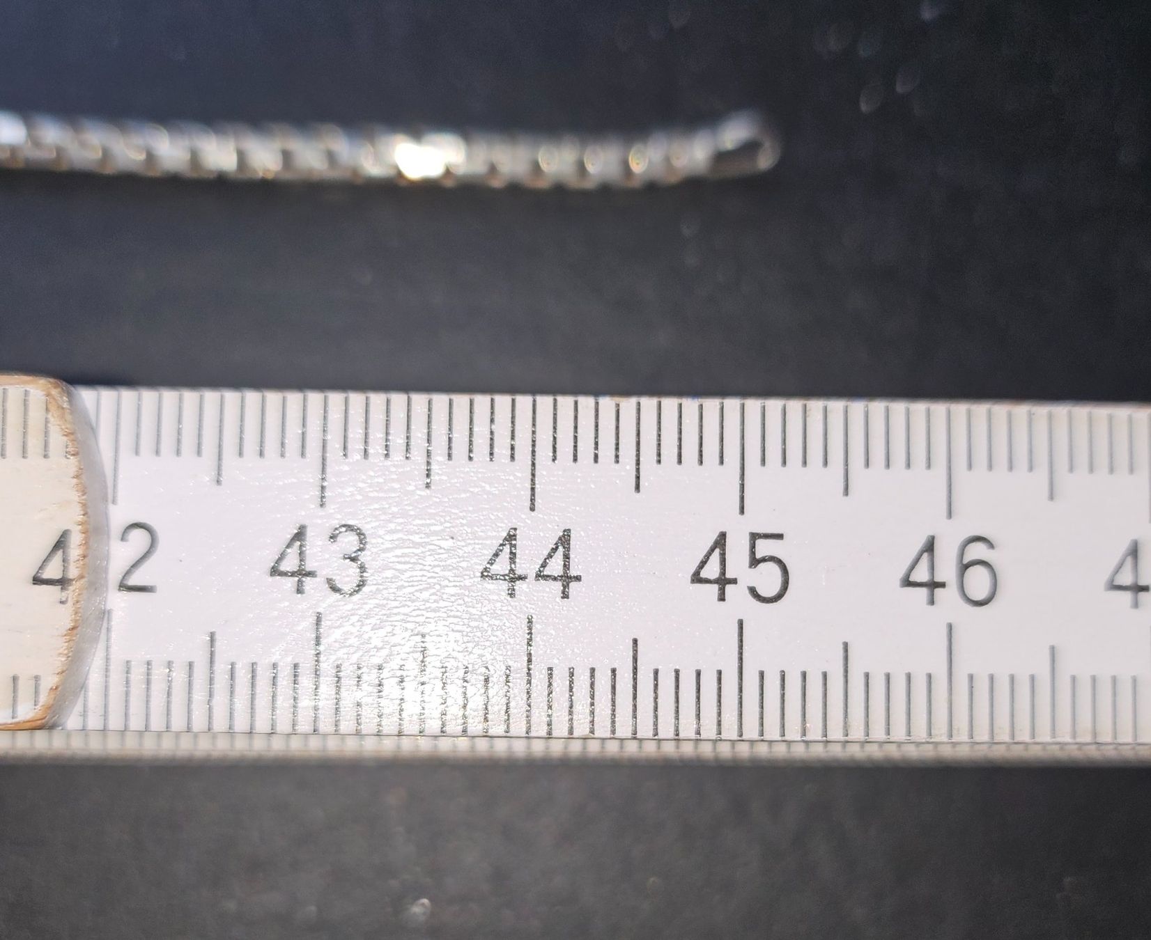 Catenine: Silberkette, 45 cm Länge, Top Zustand – Nuovo (secondo la descrizione) da Bülach venduto da ane_yn2b 1