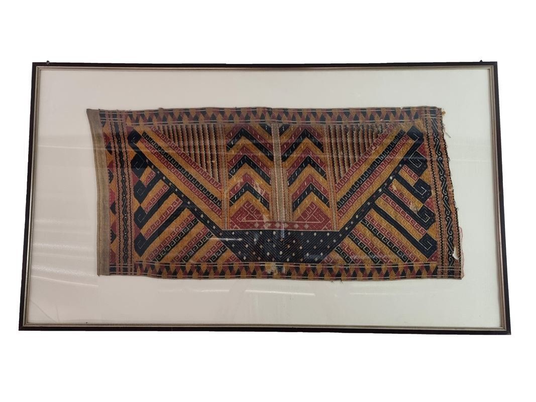 Foto & Immagini: Sumatra Stoffbild 18.Jh. "Schiffe" – Usato da Wangen b. Olten venduto da Restwert_Wangen