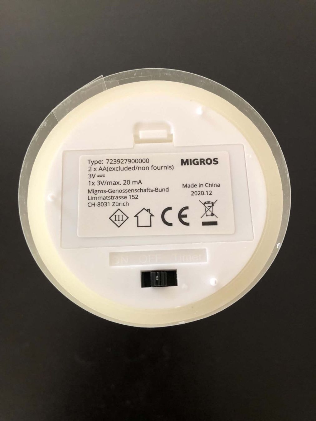 Candele: Bougie LED neuve, emballée. – Usato da Nyon venduto da BrocBox 2