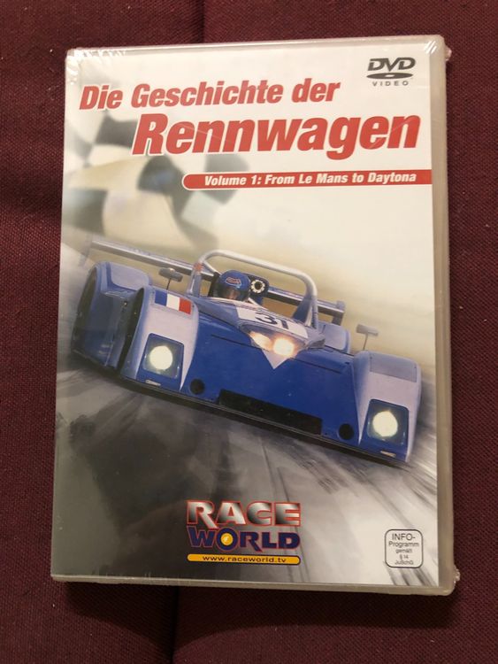 Race World - Die Geschichte der Rennwagen - DVD - org.verp. (Neu und ...