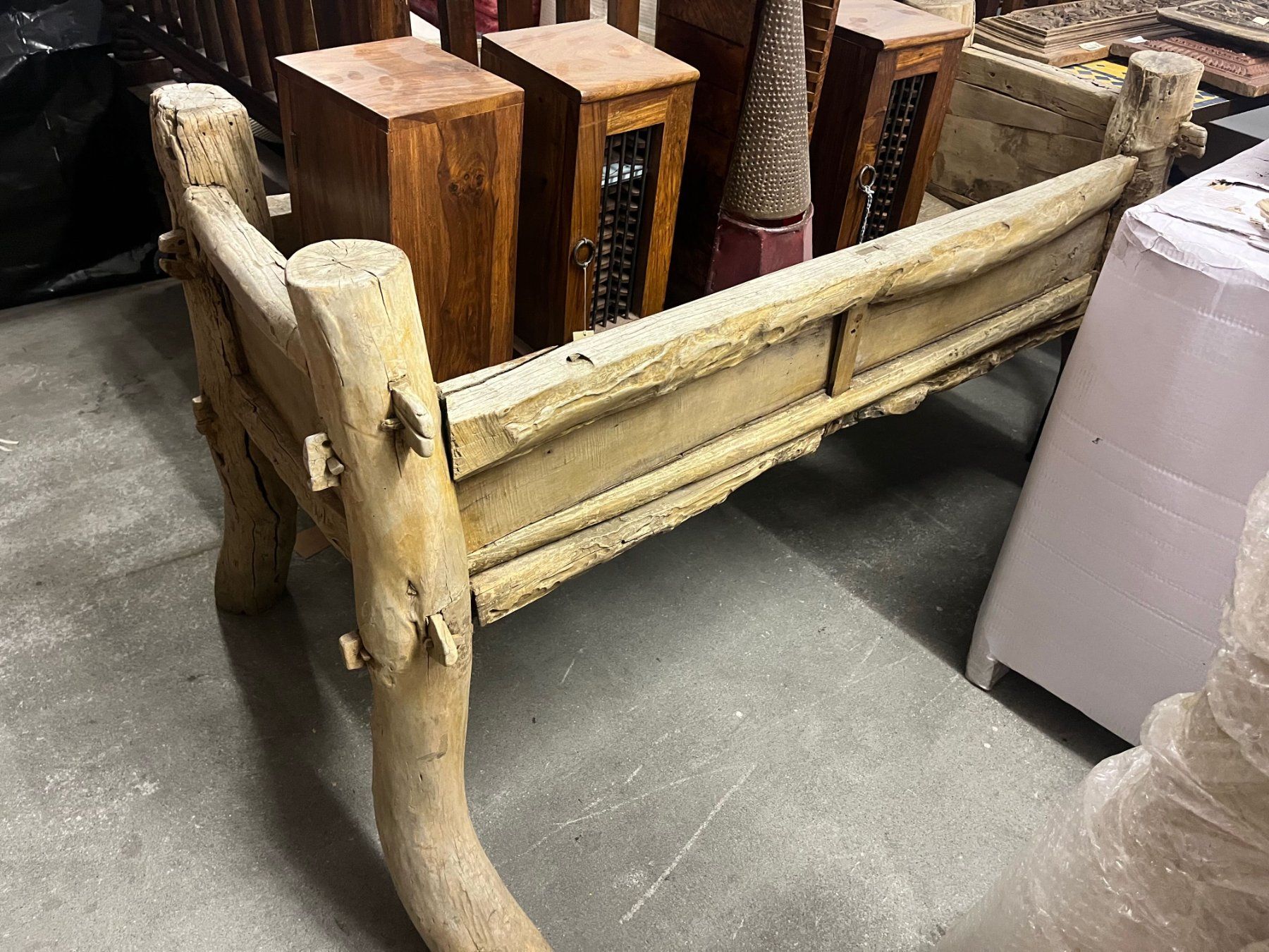 Articoli in legno: Rustikaler Holztrog aus massivem Altholz | LIQUIDATIONSVERKA – Nuovo (secondo la descrizione) da Cham venduto da mjg1901 2