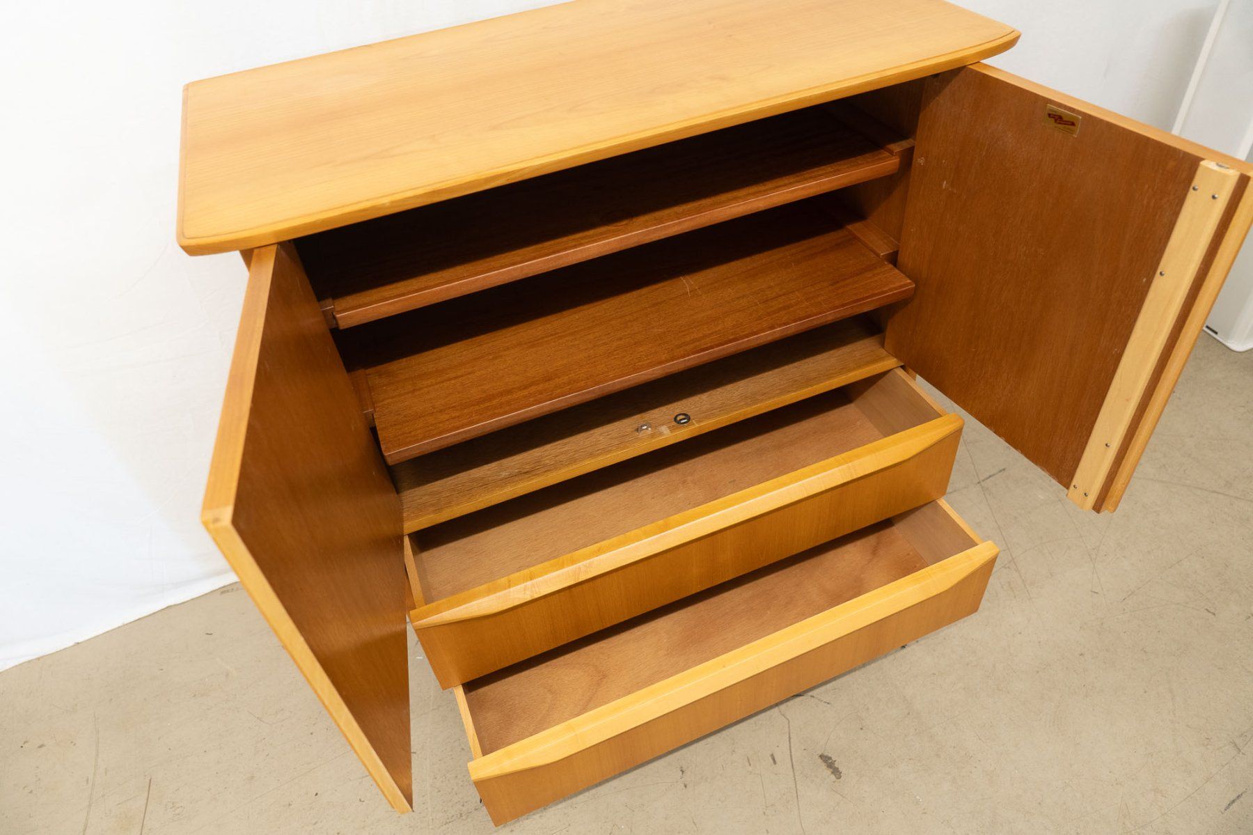 Commodes: Kommode "Zingg & Lamprecht"- 60er, 2 Schubladen - Ref. 07/19 – D'occasion à Au ZH par BrockiAu 2