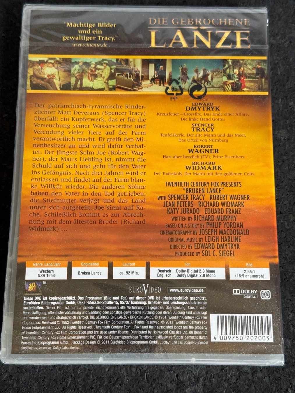 Tutti i DVDs: Die gebrochene Lanze Western DVD DE/EN – Nuovo (secondo la descrizione) da Fribourg venduto da tschjoly 1