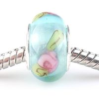 Lampwork Glasperle, Glass Bead Modul Perle